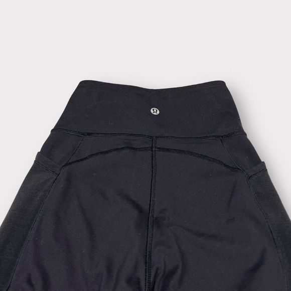 Lululemon Fit Physique Tight 2 Black Full On Luon Compression Leggings Tights - Picture 6 of 8